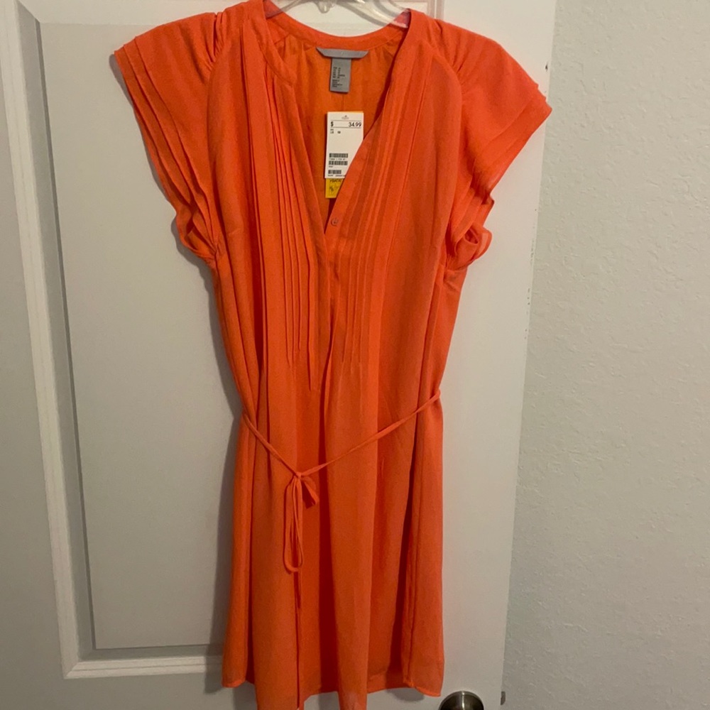 Flirty Peach Dress